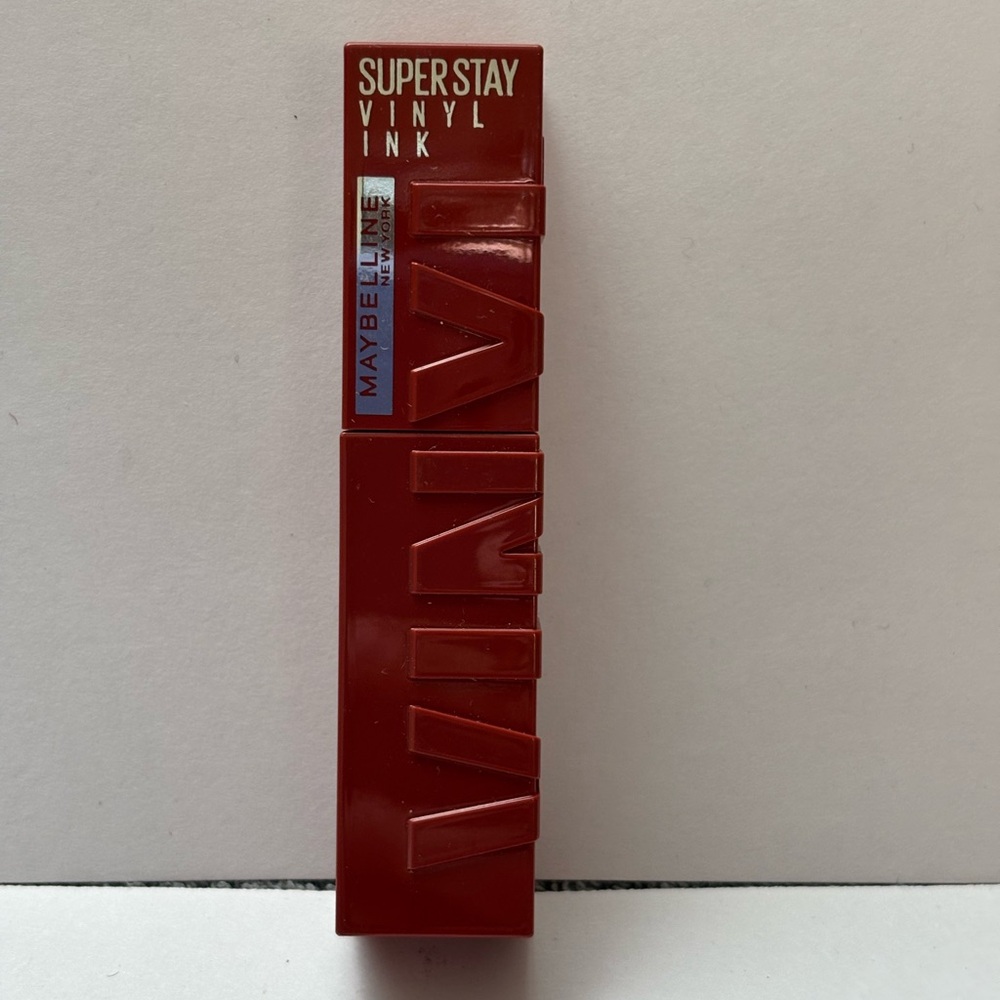 New maybelline vinyl ink super stay lipstick shade 125 keen